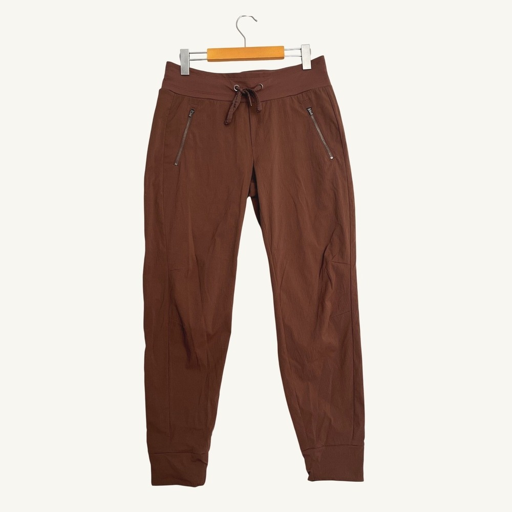 Athleta Trekkie North Jogger Brown Spiced Cabernet Hiking Pants Size 6 405726-16